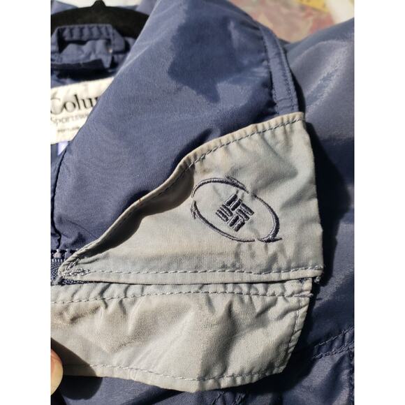 Columbia Core Interchange Jacket Women’s Size Large Blue  Windbreaker Shell Only - Picture 15 of 15